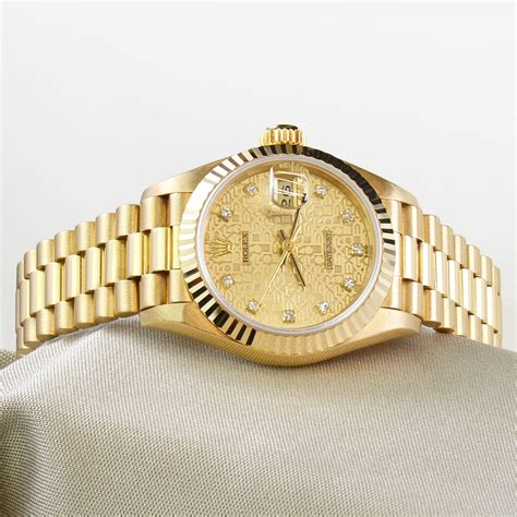 rolex hidden watch ladies|rolex oyster and yellow gold.